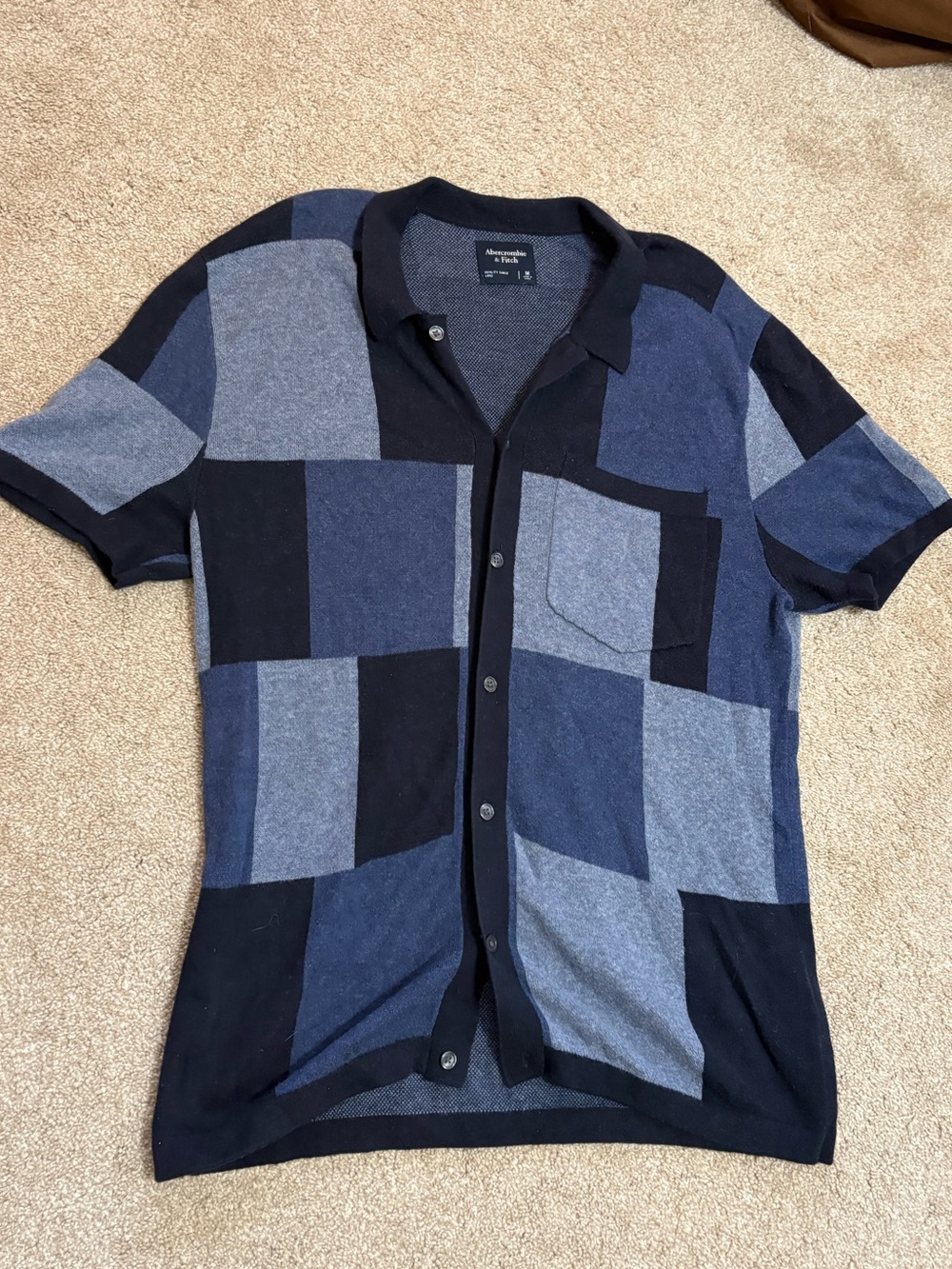 Abercrombie checkered button down